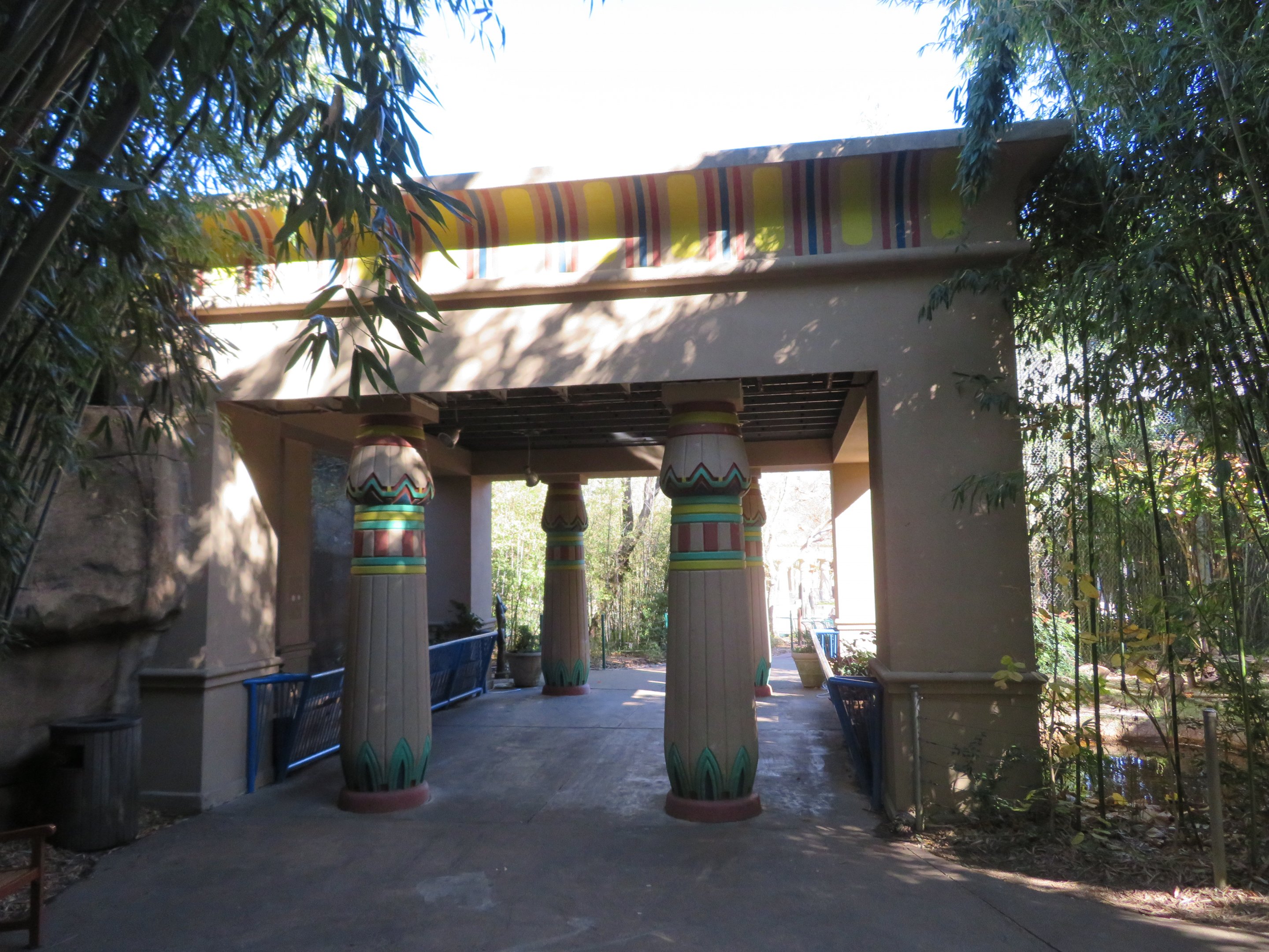 Egyptian-Themed Viewing Shelter
