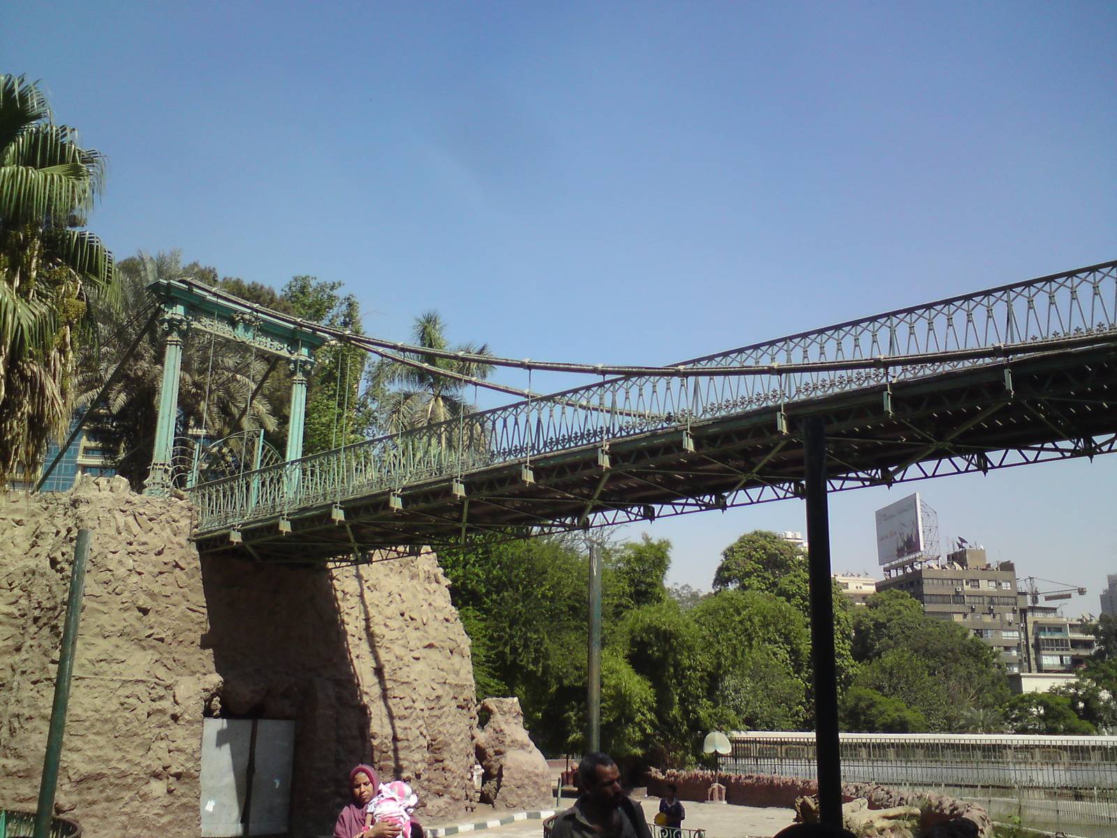 Eiffel's suspension bridge