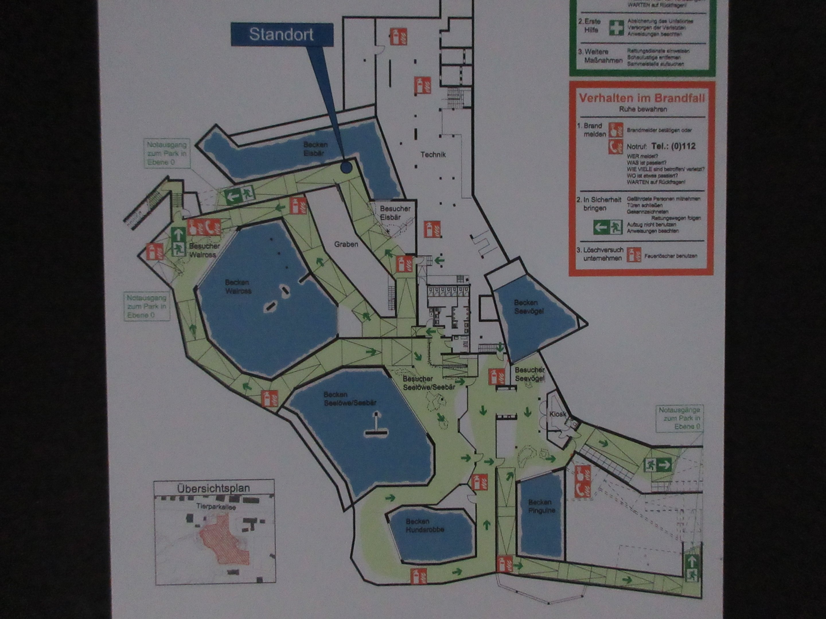 Eismeer - fire escape map