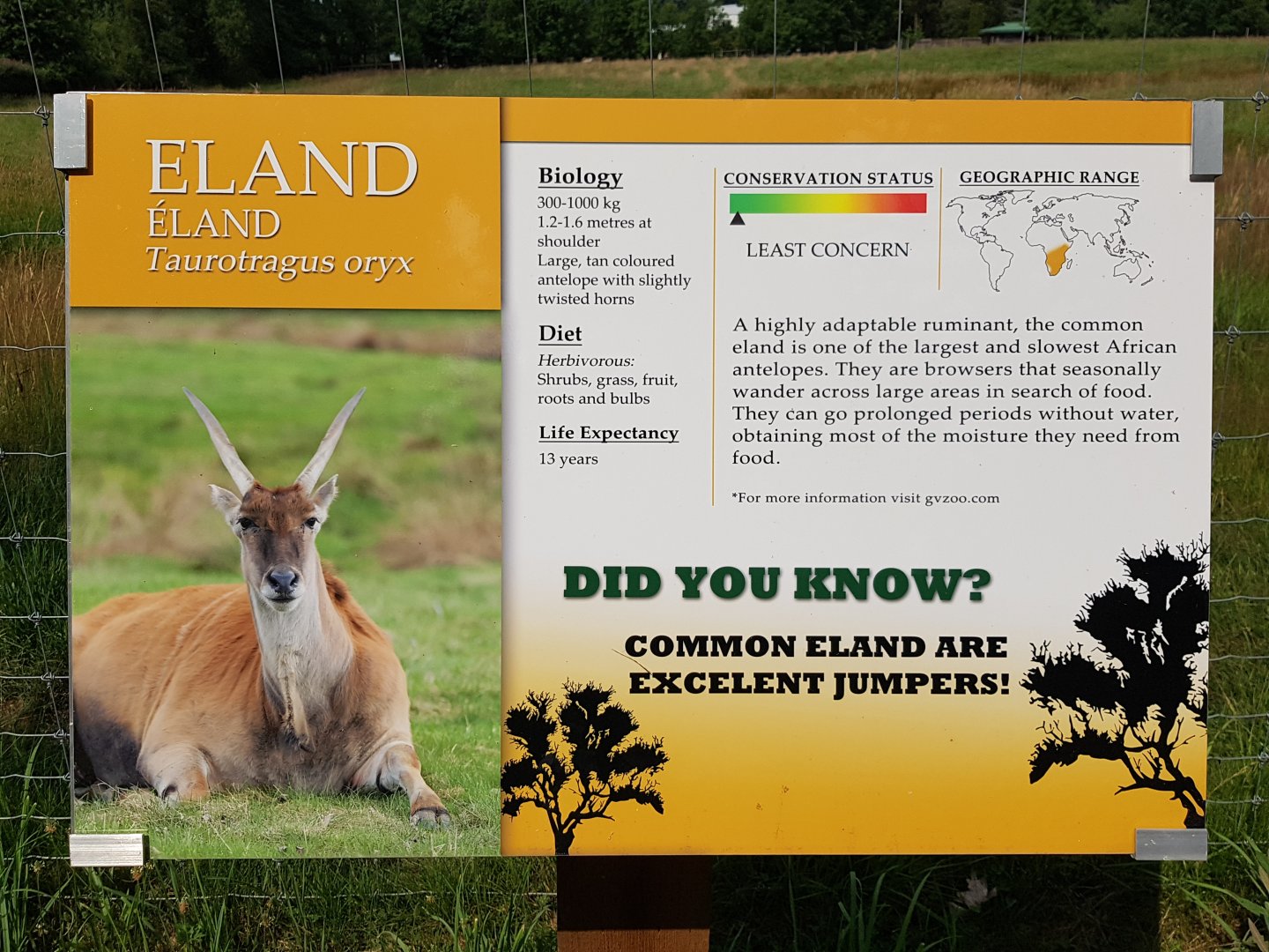 Eland Sign
