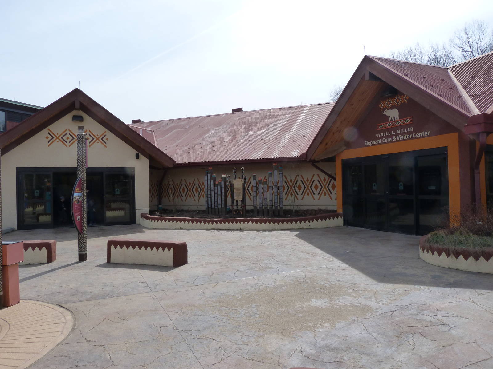 Elephant Barn Entrance - Elephant Crossing