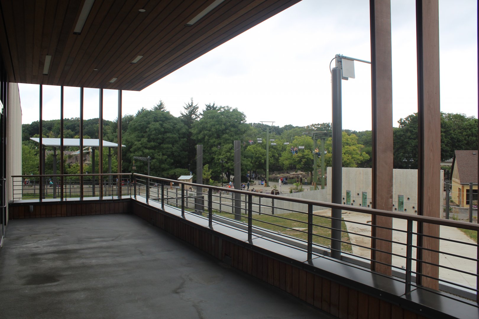 Elephant Care Center - Elephant Overlook Deck