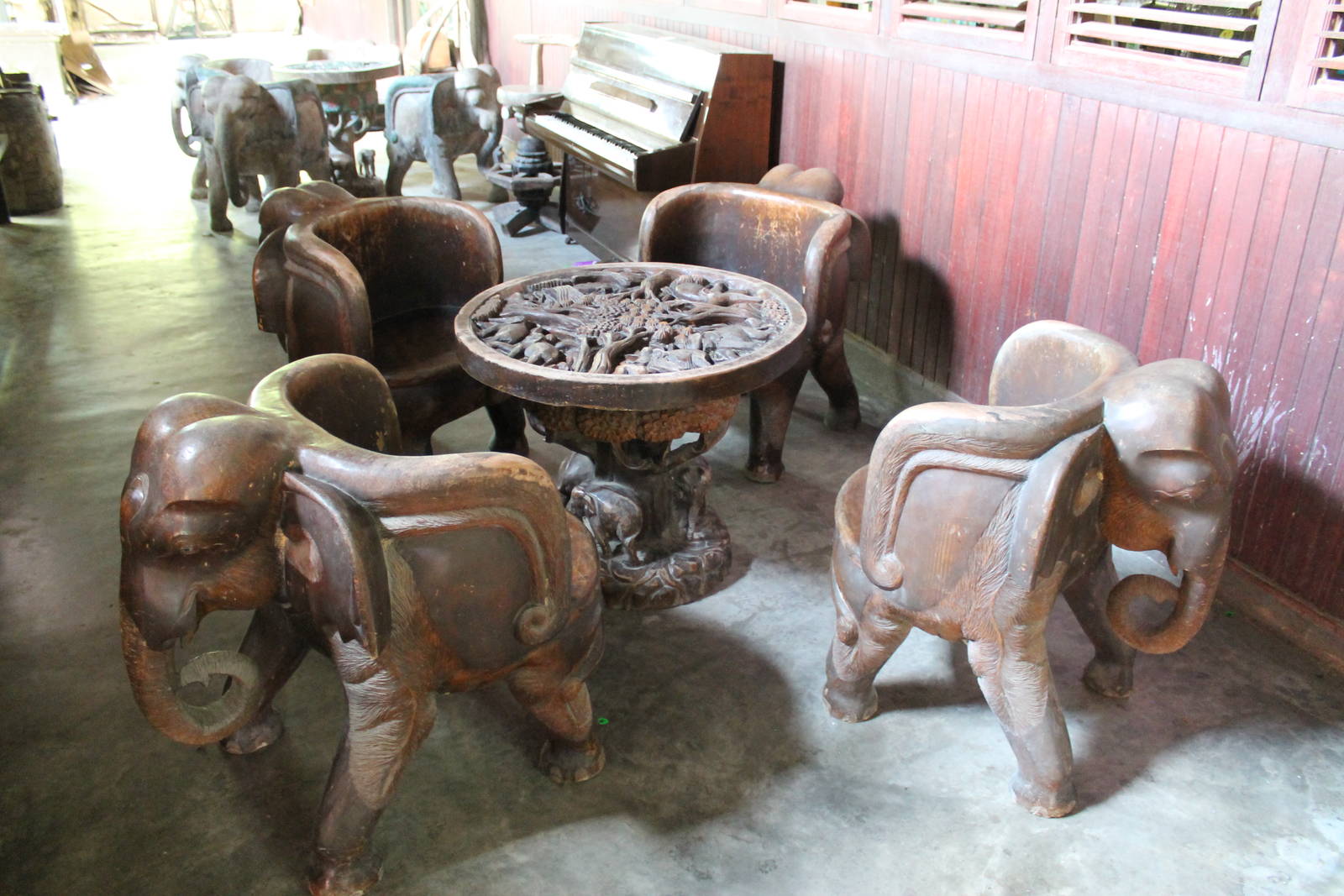 elephant chairs!!