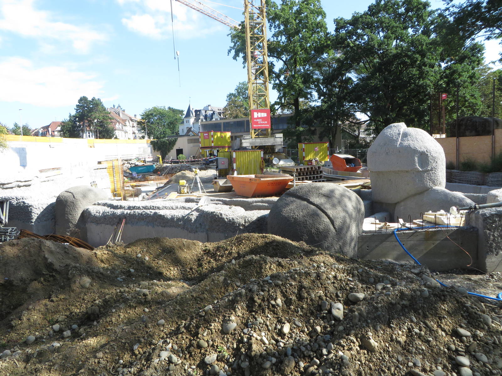 Elephant construction site