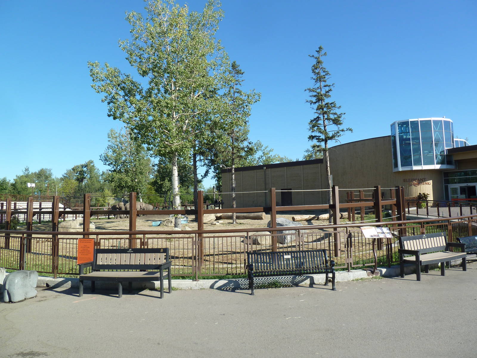 Elephant Crossing - Asian Elephant Exhibit