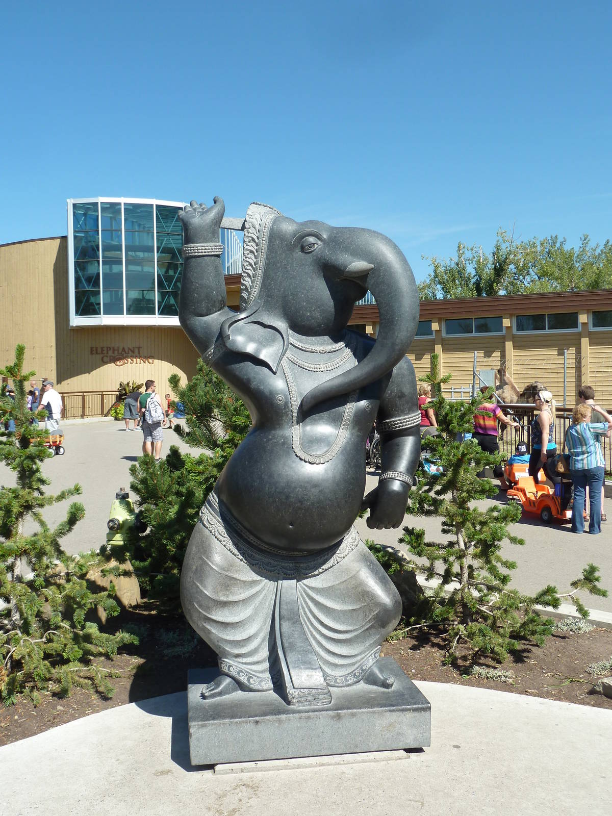 Elephant Crossing - Ganesh Statue