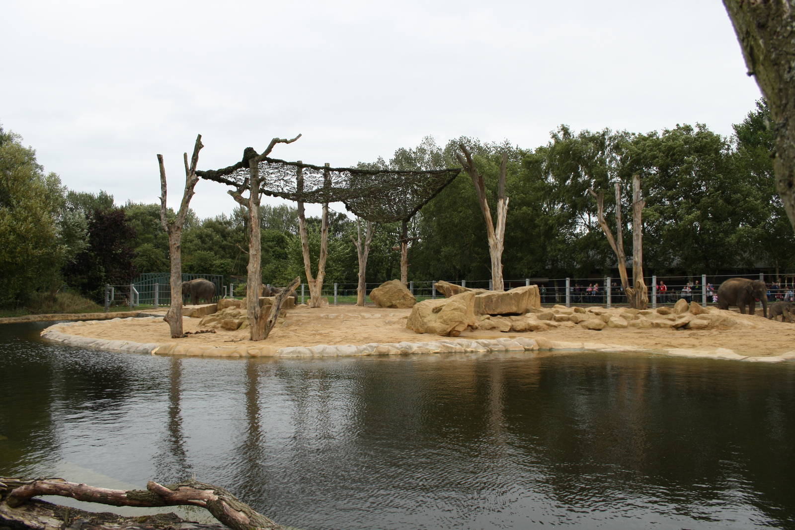 Elephant enclosure 24 August 2010