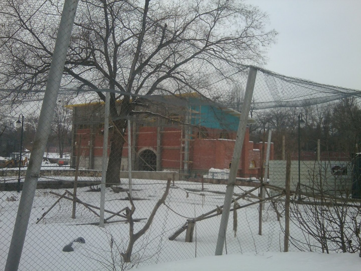 Elephant Enclosure Building