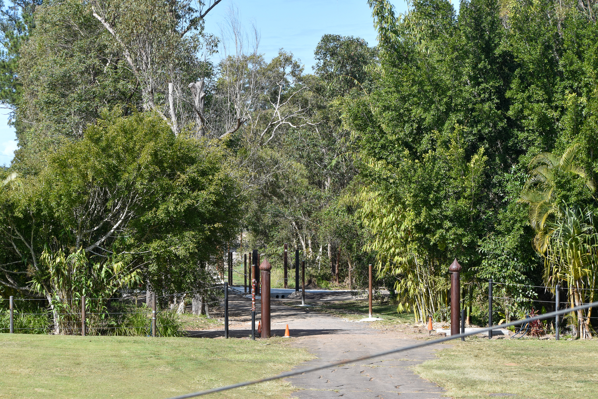 Elephant Enclosure Construction