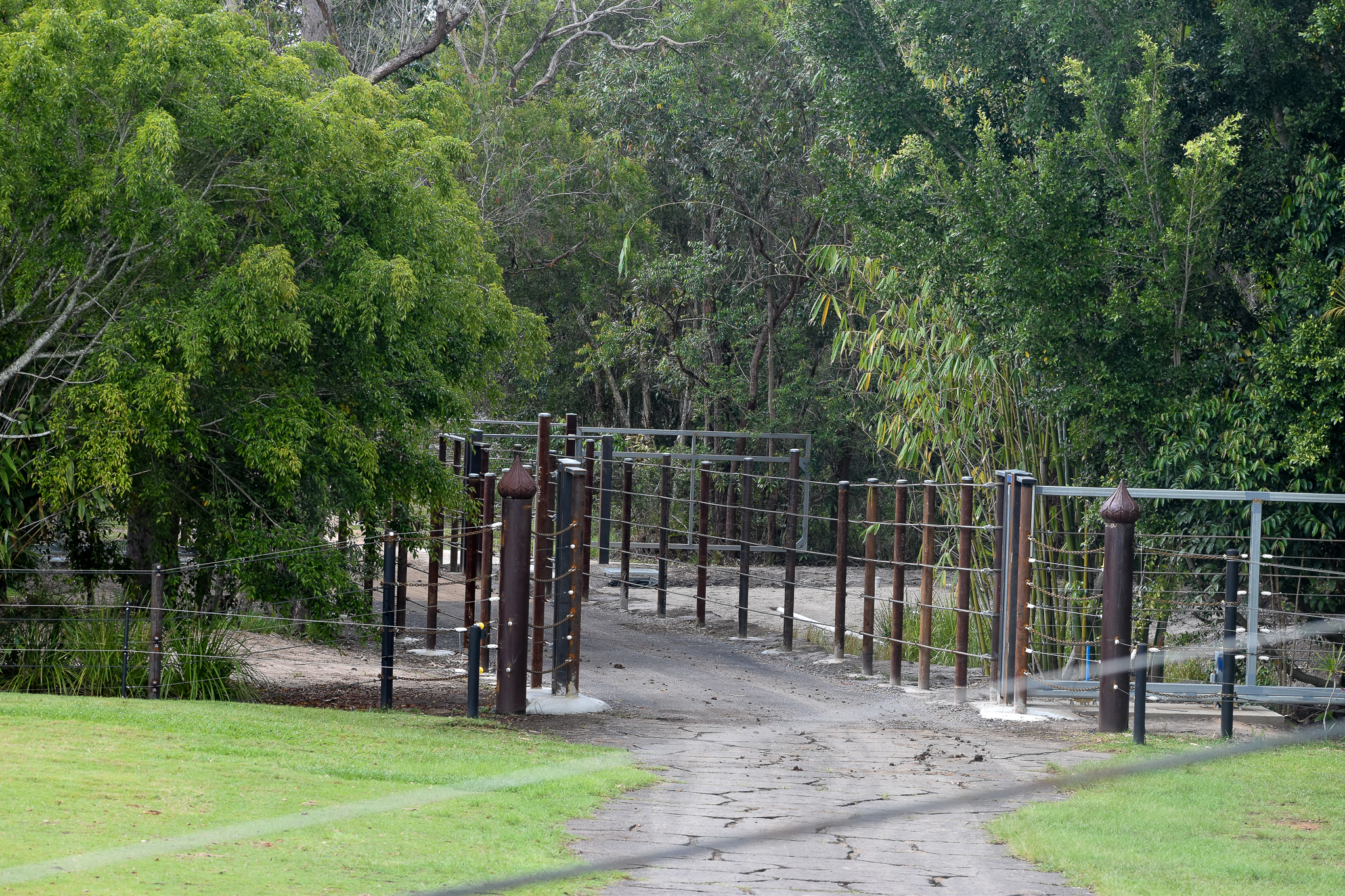 Elephant Enclosure Construction