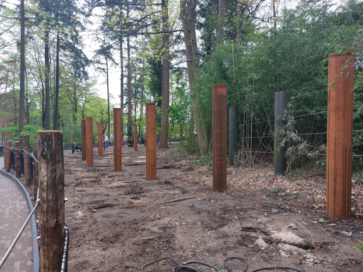 Elephant enclosure extension