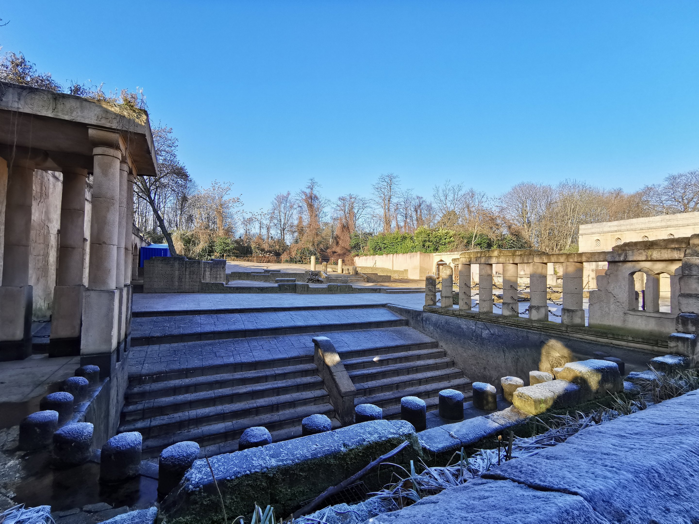 Elephant enclosure - "Indischen Dschungelpalast"