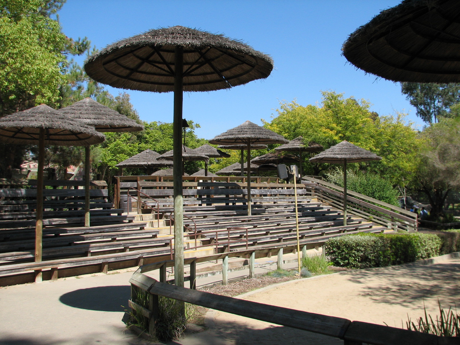 Elephant Encounter - Demonstration Seating Area