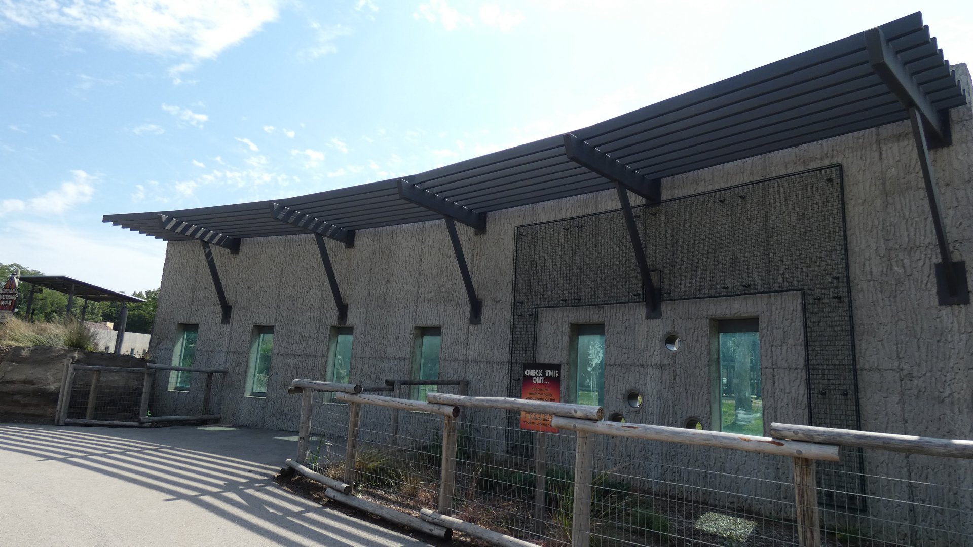 Elephant Enrichment Wall, Adventure Africa - Aug. 2021