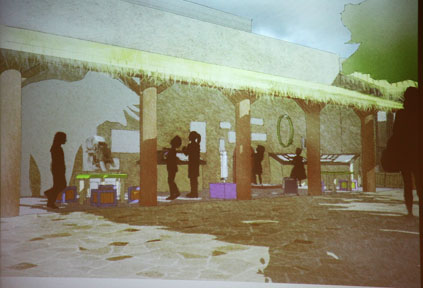 elephant exhibit - artist rendering