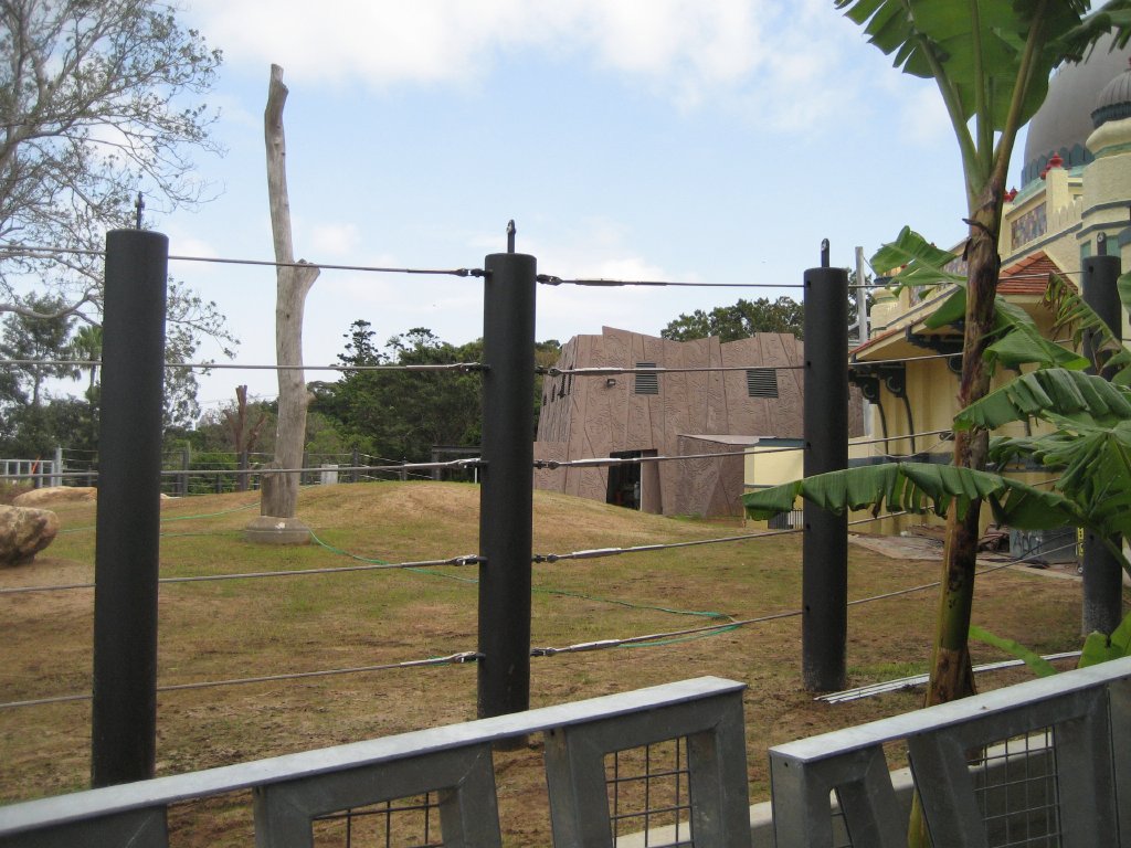 Elephant exhibit redevelopment