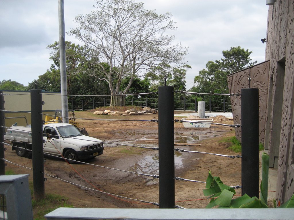 Elephant exhibit redevelopment