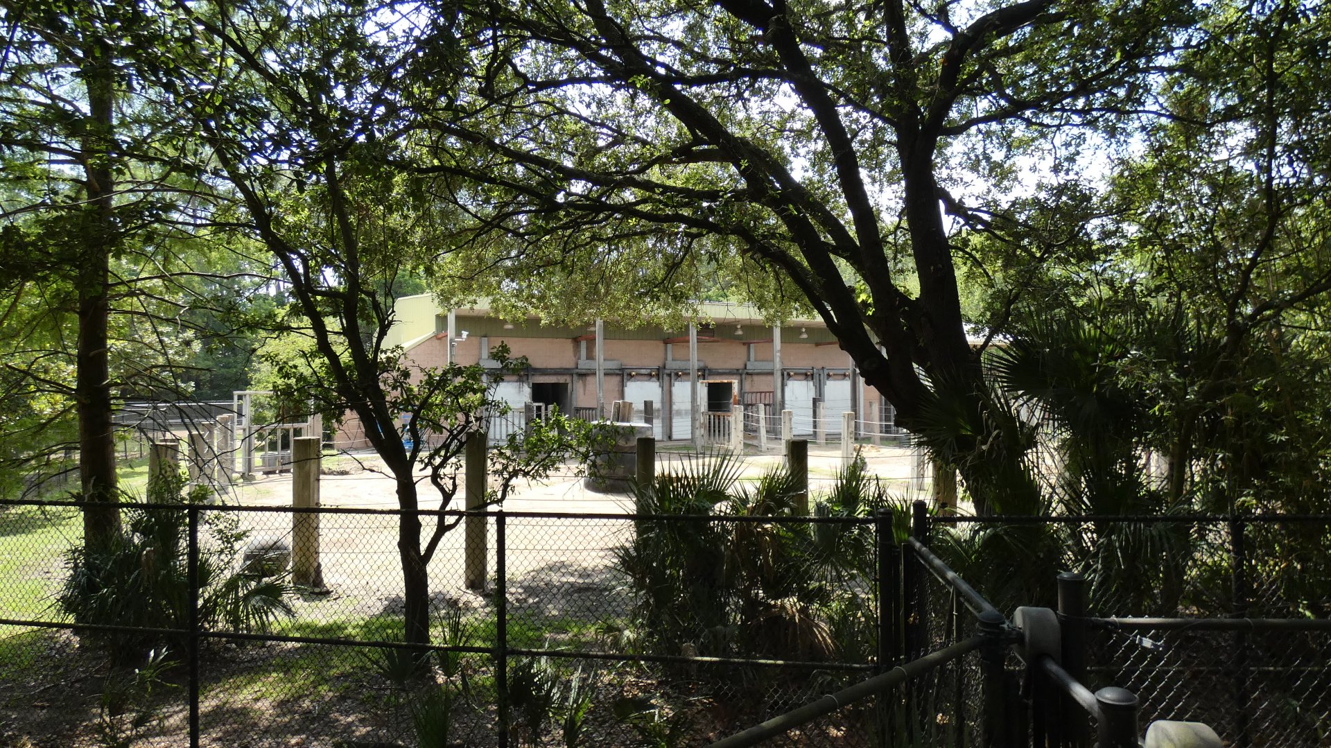Elephant Holding Yards + Building, Africa Loop - June 2022
