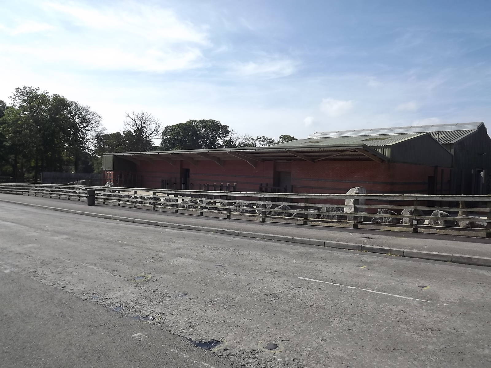 Elephant house at Knowsley Safari Park 08/09/12