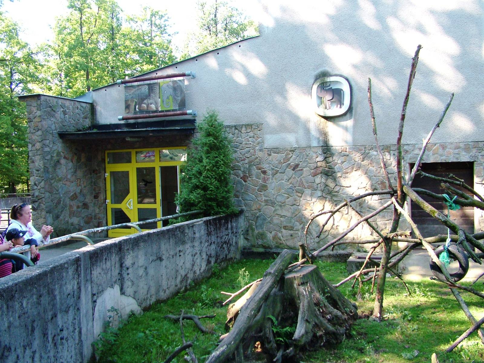 Elephant House Entrance at Liberec, 28/08/12