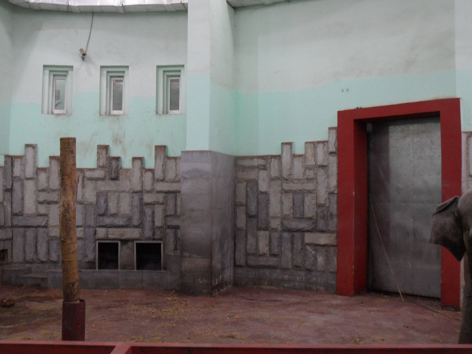 Elephant house interior