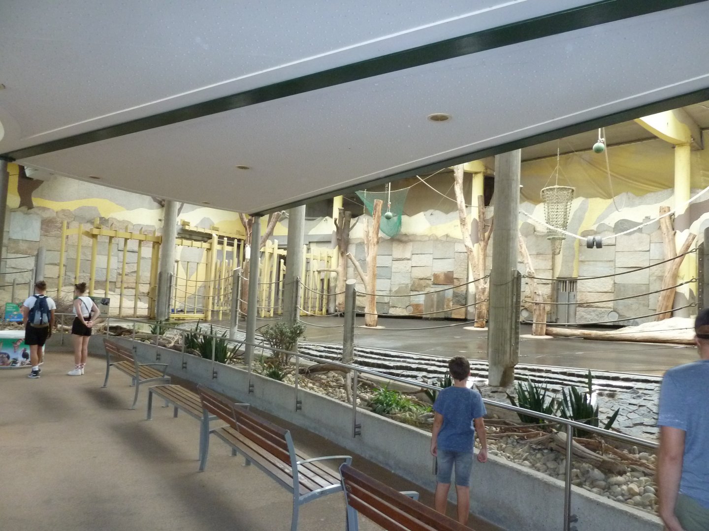 Elephant house interior