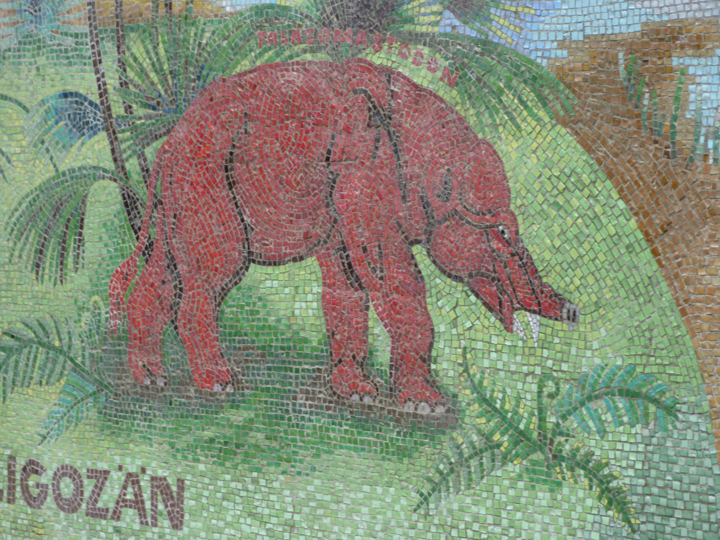 Elephant house mural -Tierpark Berlin (2024)