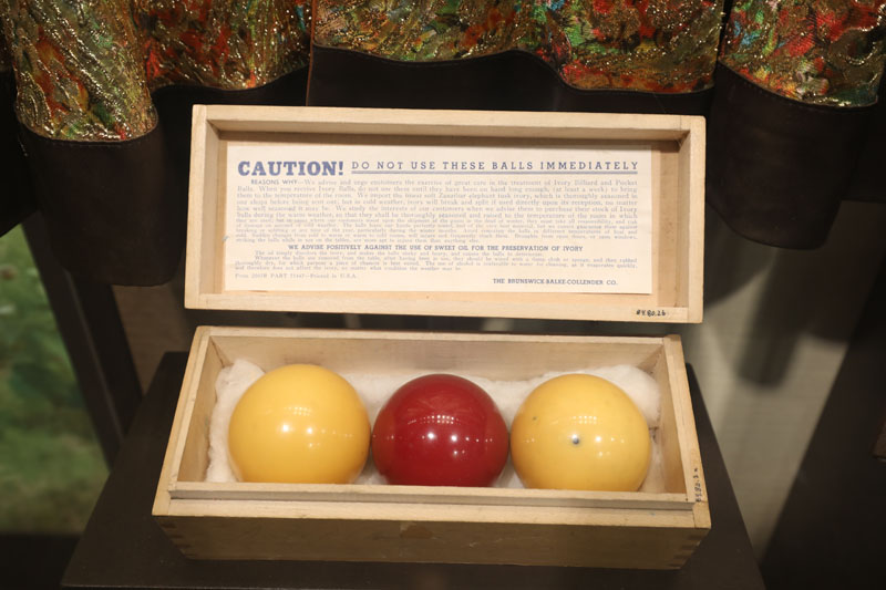 elephant ivory billiard balls