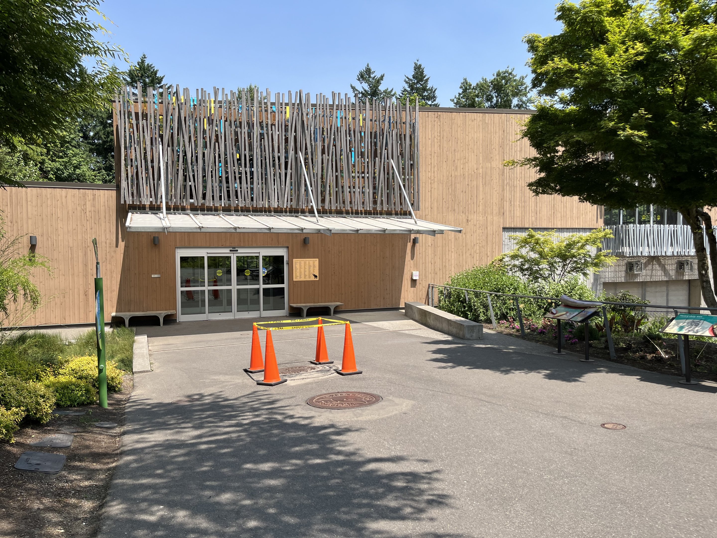 Elephant Lands - barn entrance