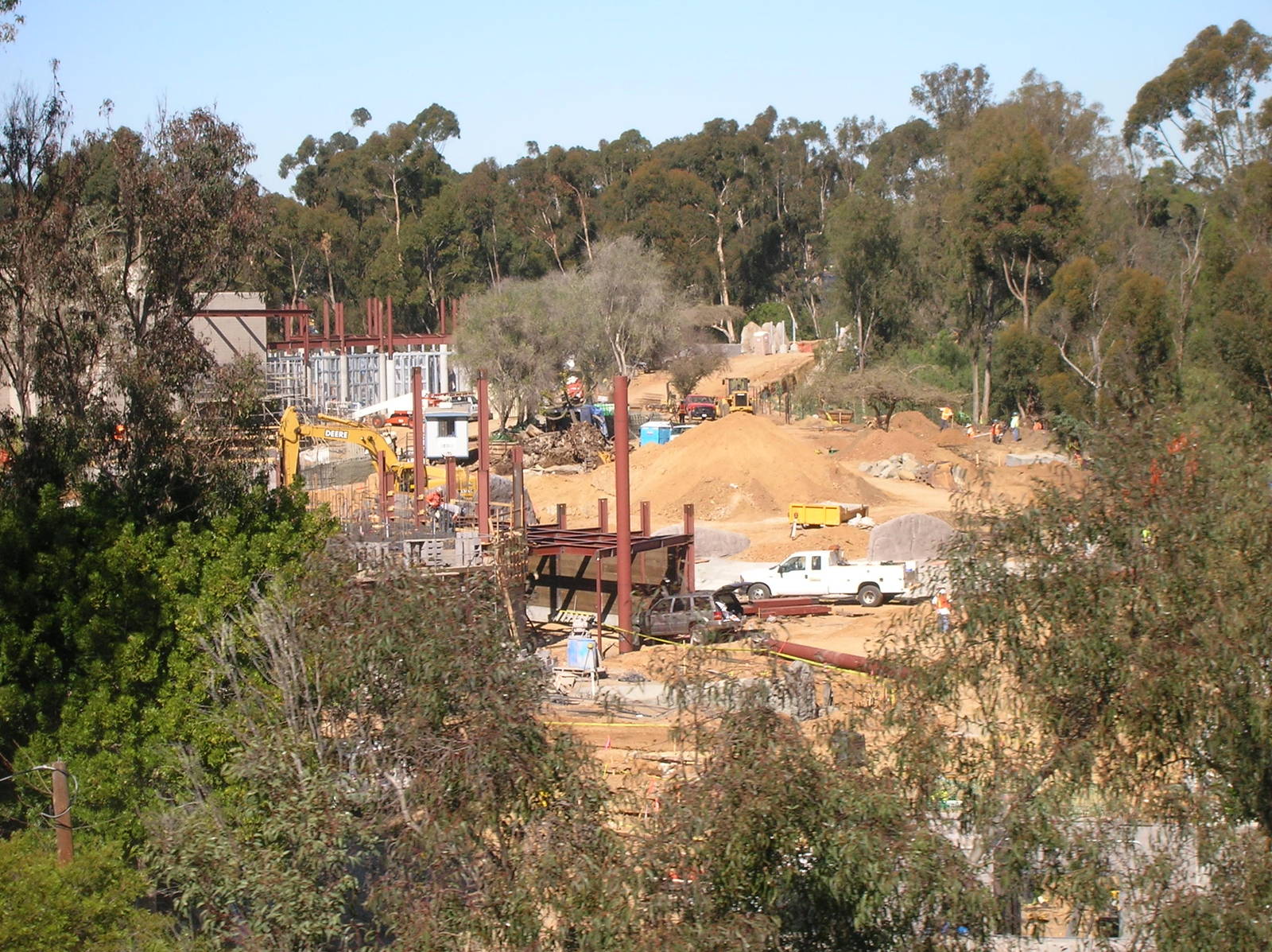 Elephant Odyssey Construction Update 2-2-09