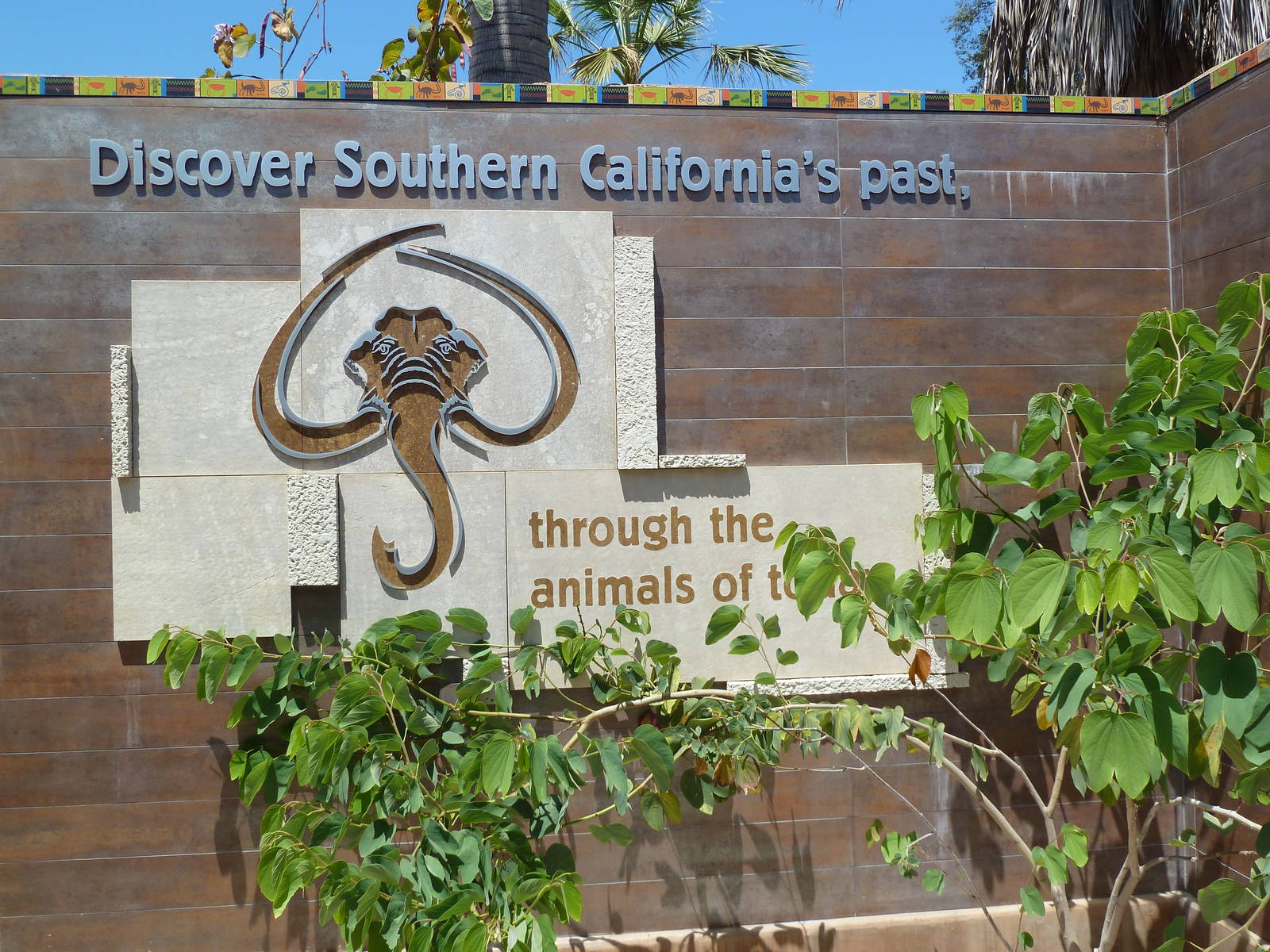 Elephant Odyssey - Entrance/Exit Sign