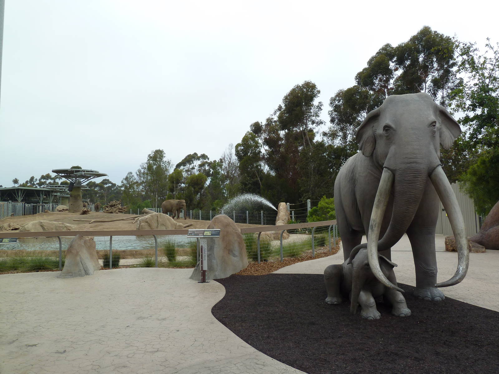 Elephant Odyssey - Mammoth Statues