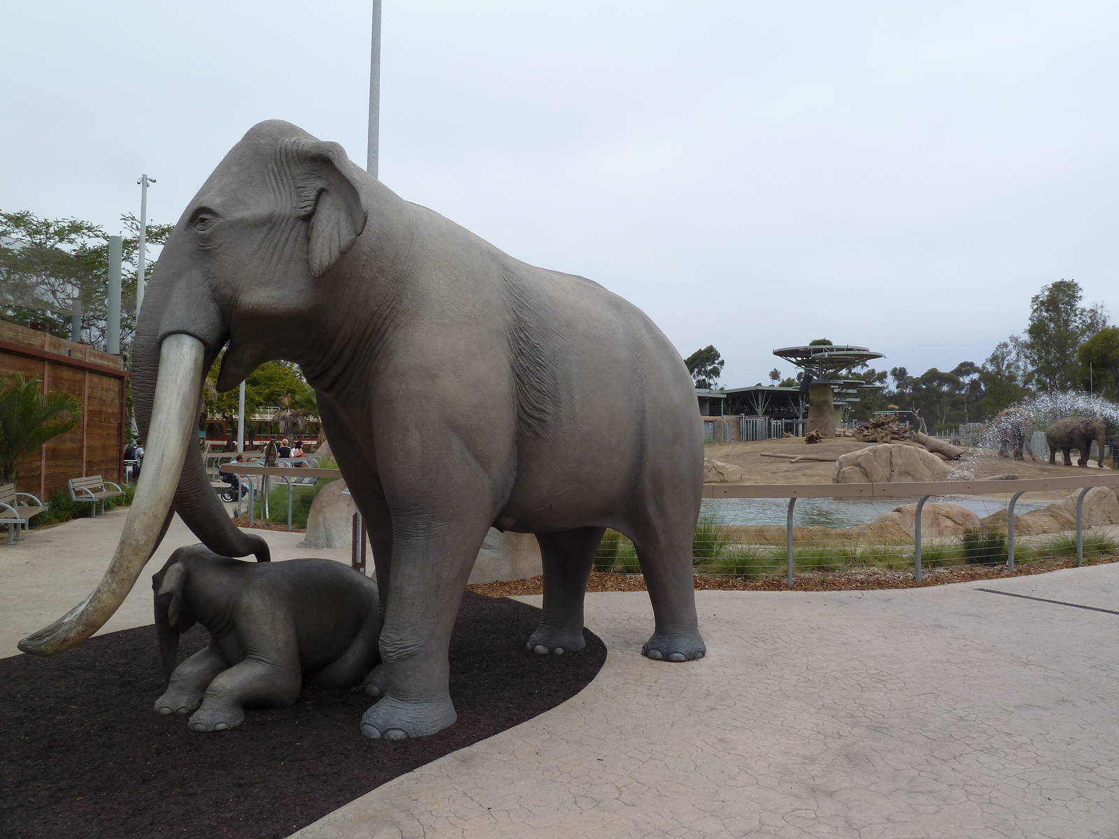 Elephant Odyssey - Mammoth Statues