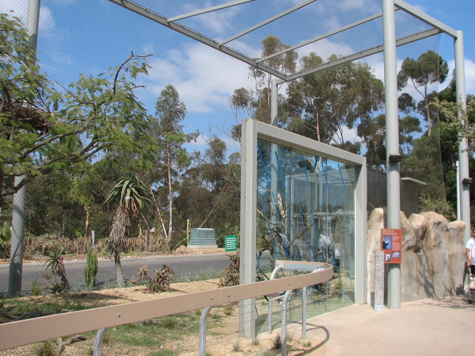 Elephant Odyssey - Secretary Bird Exhibit