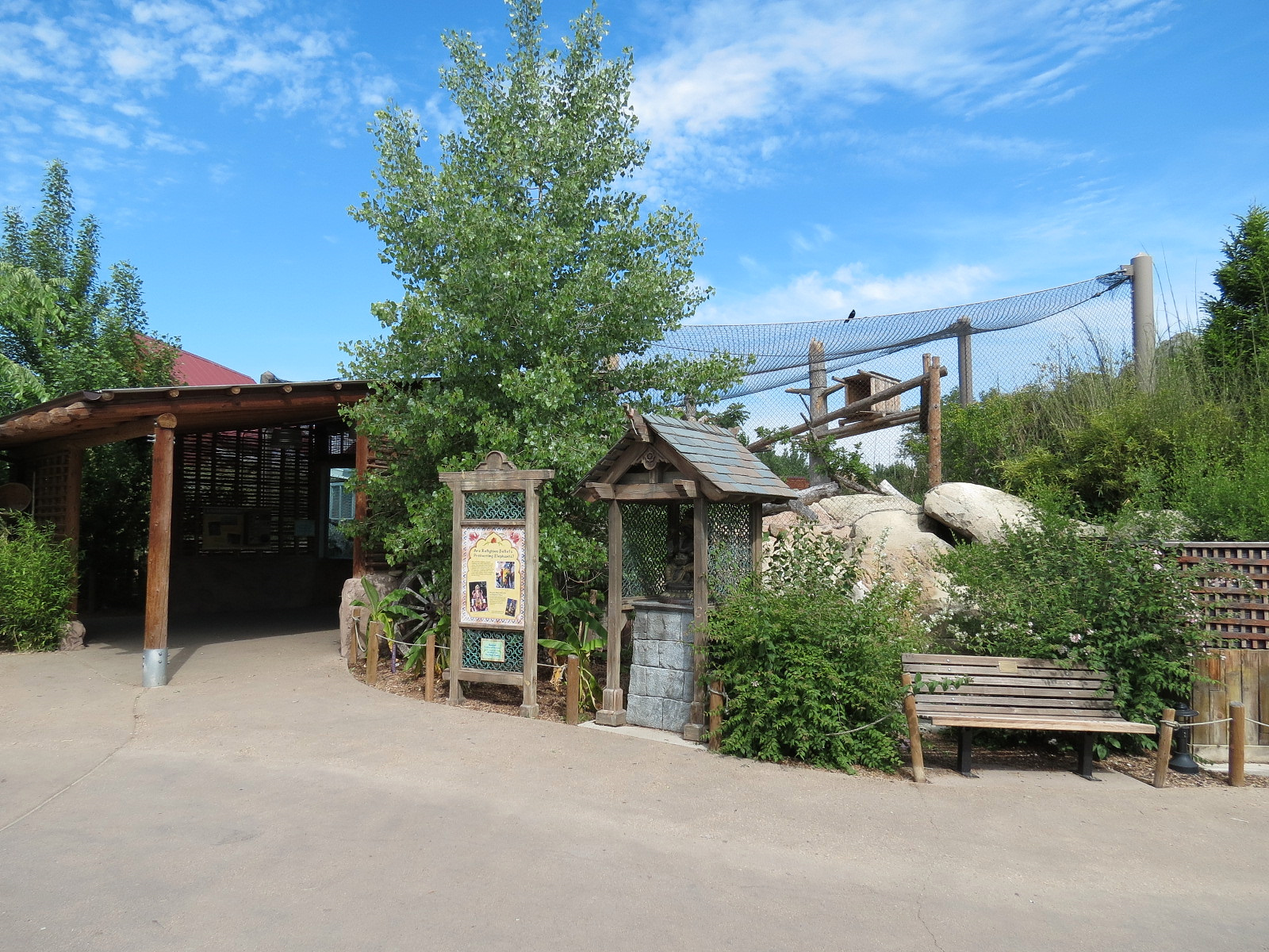 Elephant Passage - Clouded Leopard Exhibit