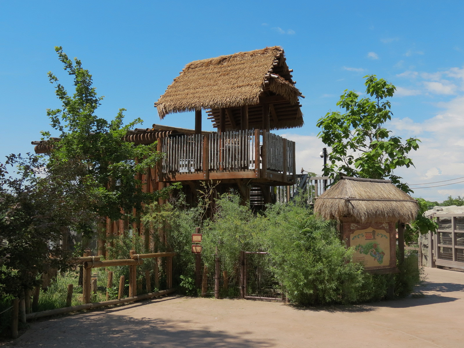 Elephant Passage - Species Rotation Yard Adjacent to Village Hall