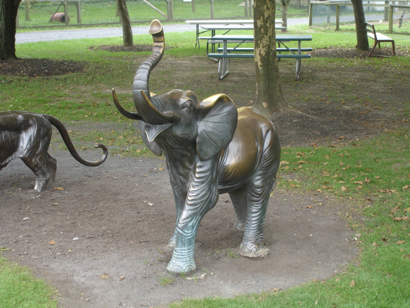 Elephant sculpture