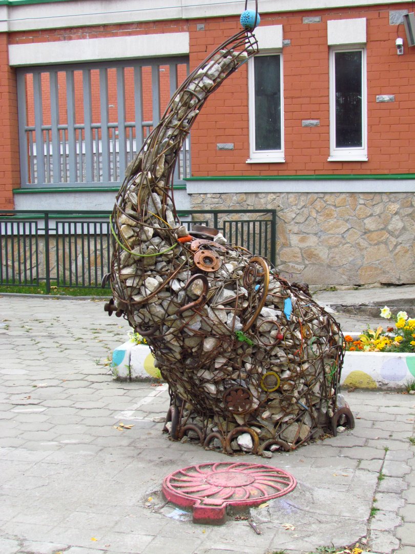 Elephant sculpture