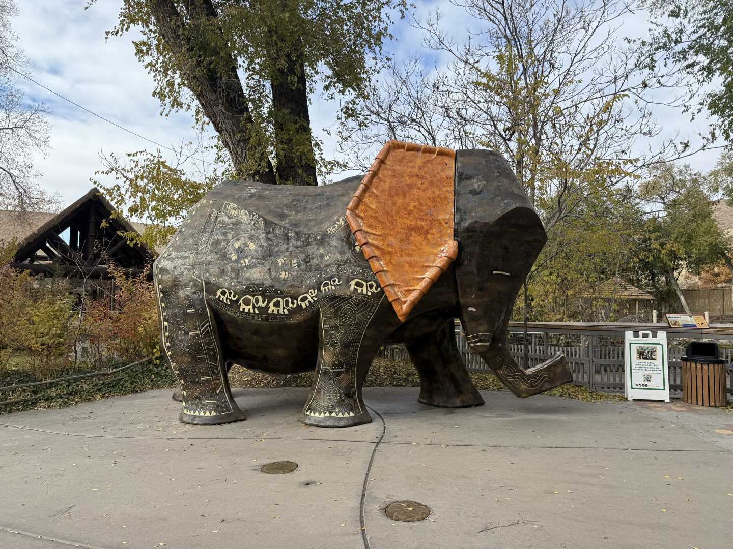 Elephant Statue - High Desert Oasis