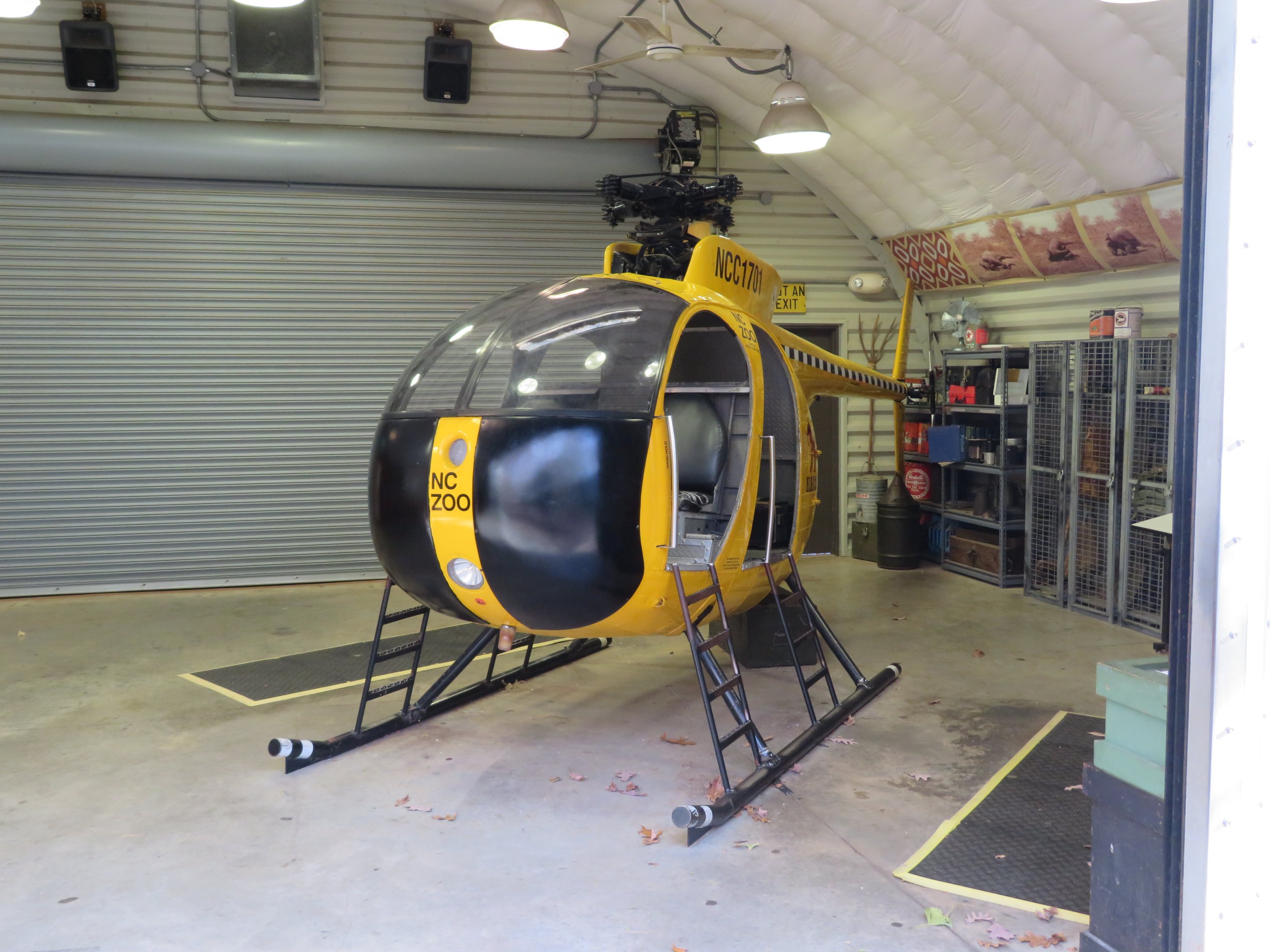 Elephant Tracking Helicopter