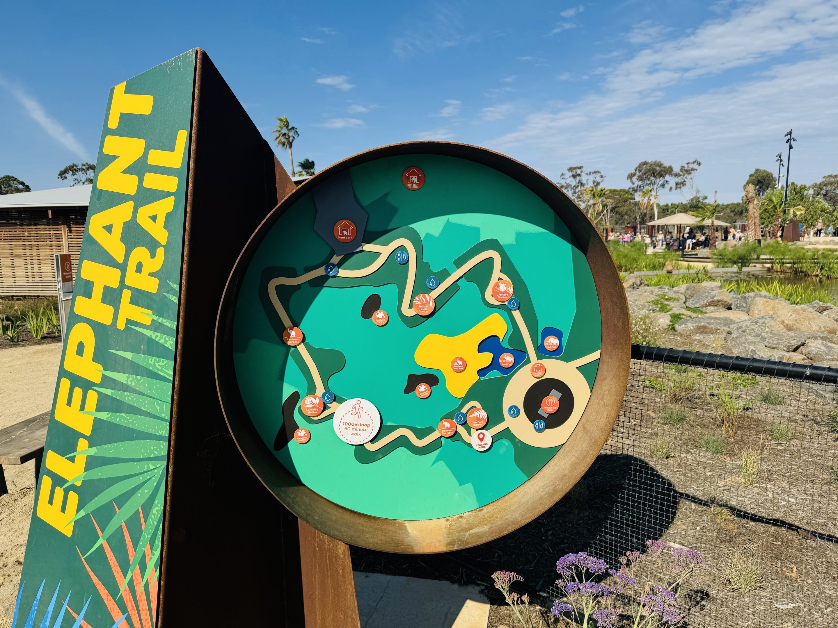 Elephant Trail (New): map