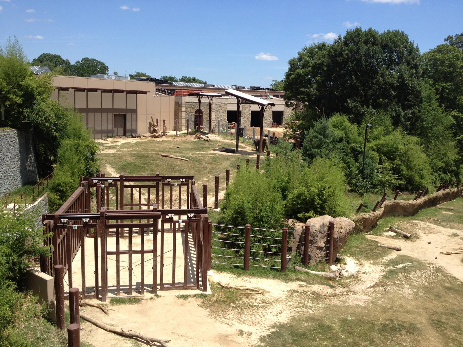 Elephant Trails Exhibits and Construction