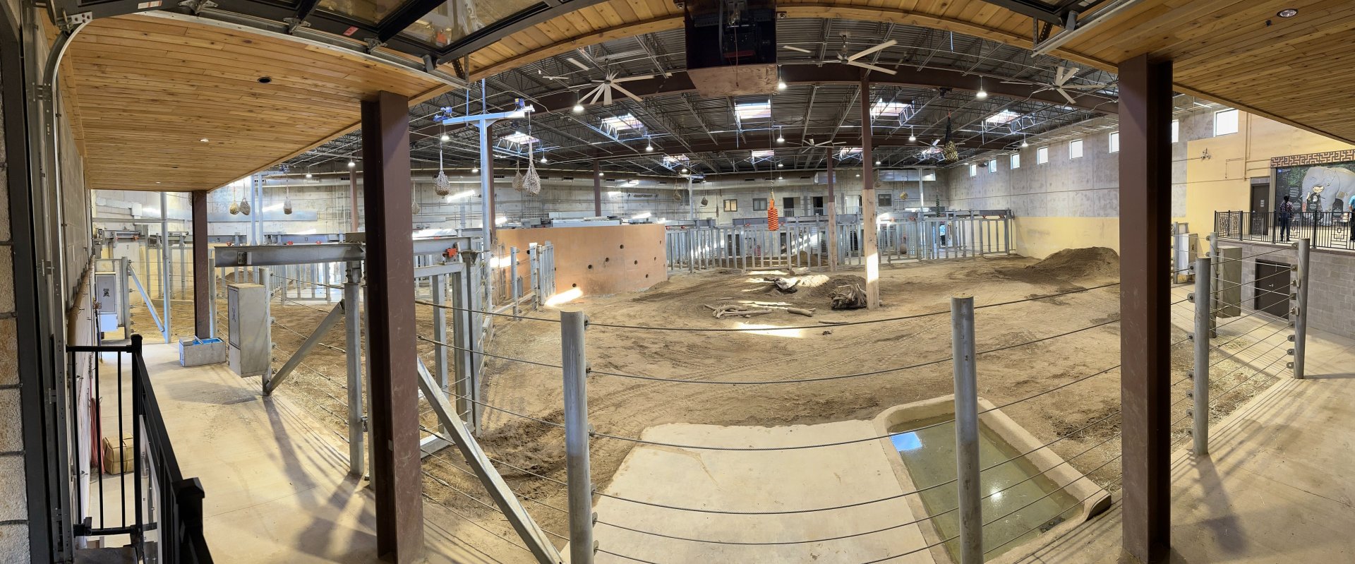 Elephant Trek Barn Panoramic