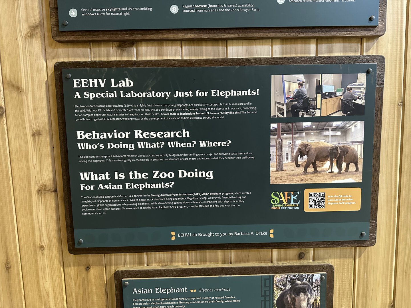 Elephant Trek Signage