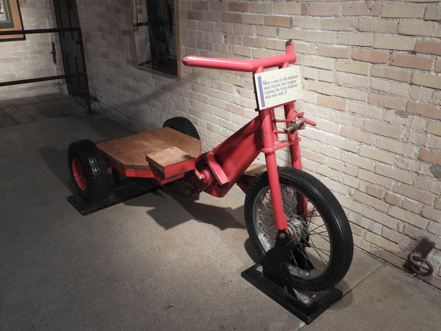 Elephant Tricycle - Circus World Museum