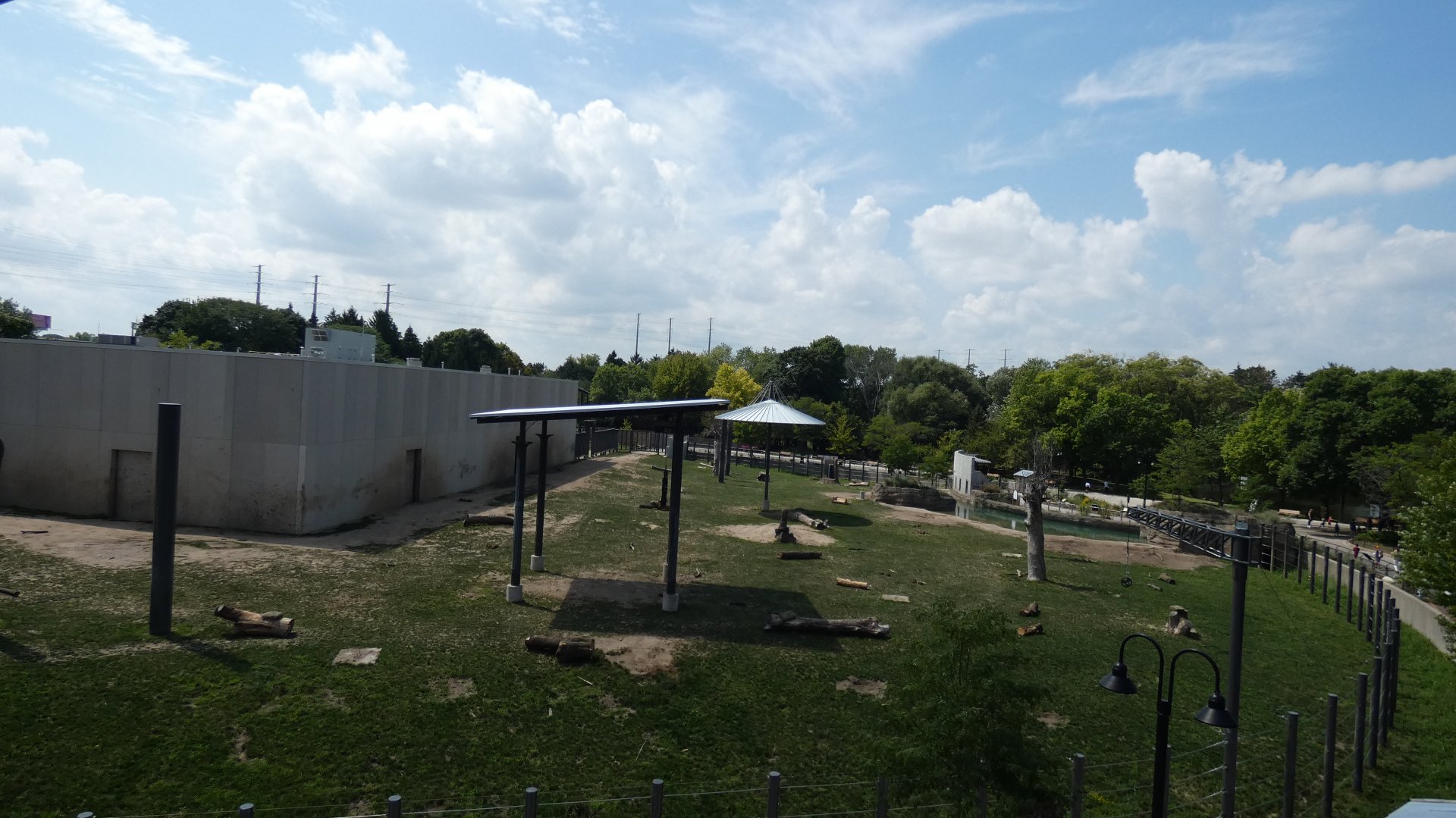 Elephant Yard (View From Sky Ride), Adventure Africa - Aug. 2021