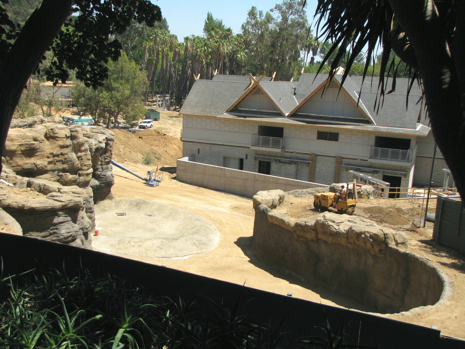 Elephants of Asia Construction Site - August 13, 2010