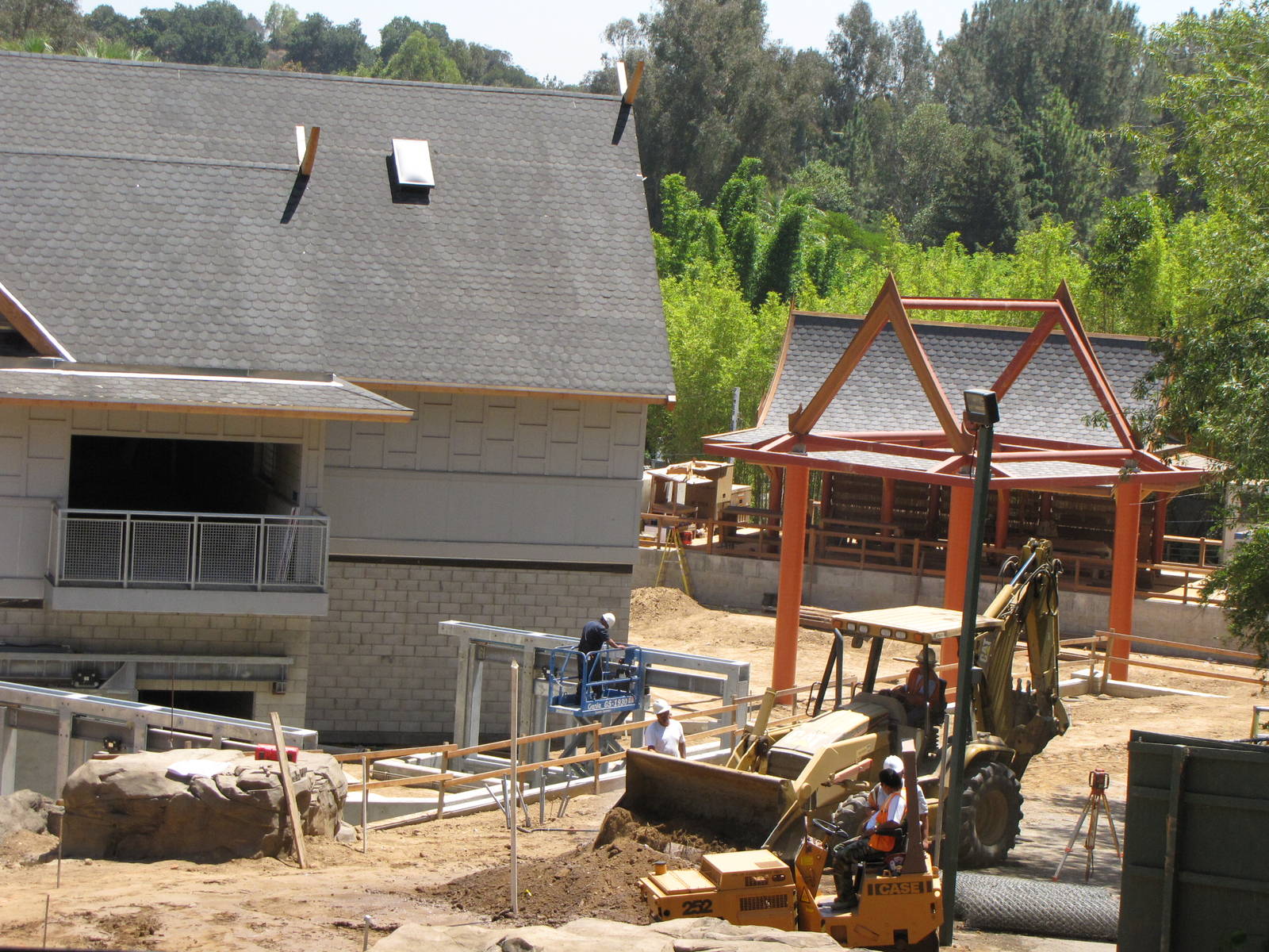 Elephants of Asia Construction Site - August 13, 2010