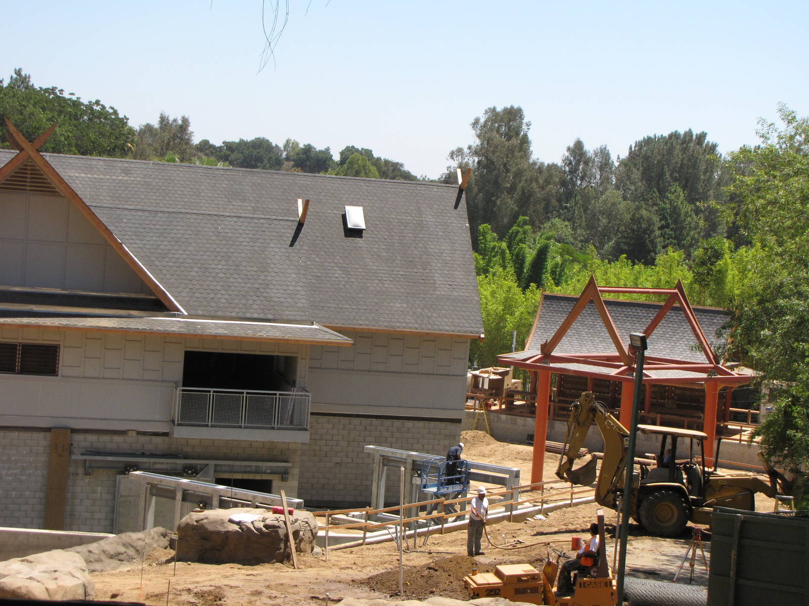 Elephants of Asia Construction Site - August 13, 2010