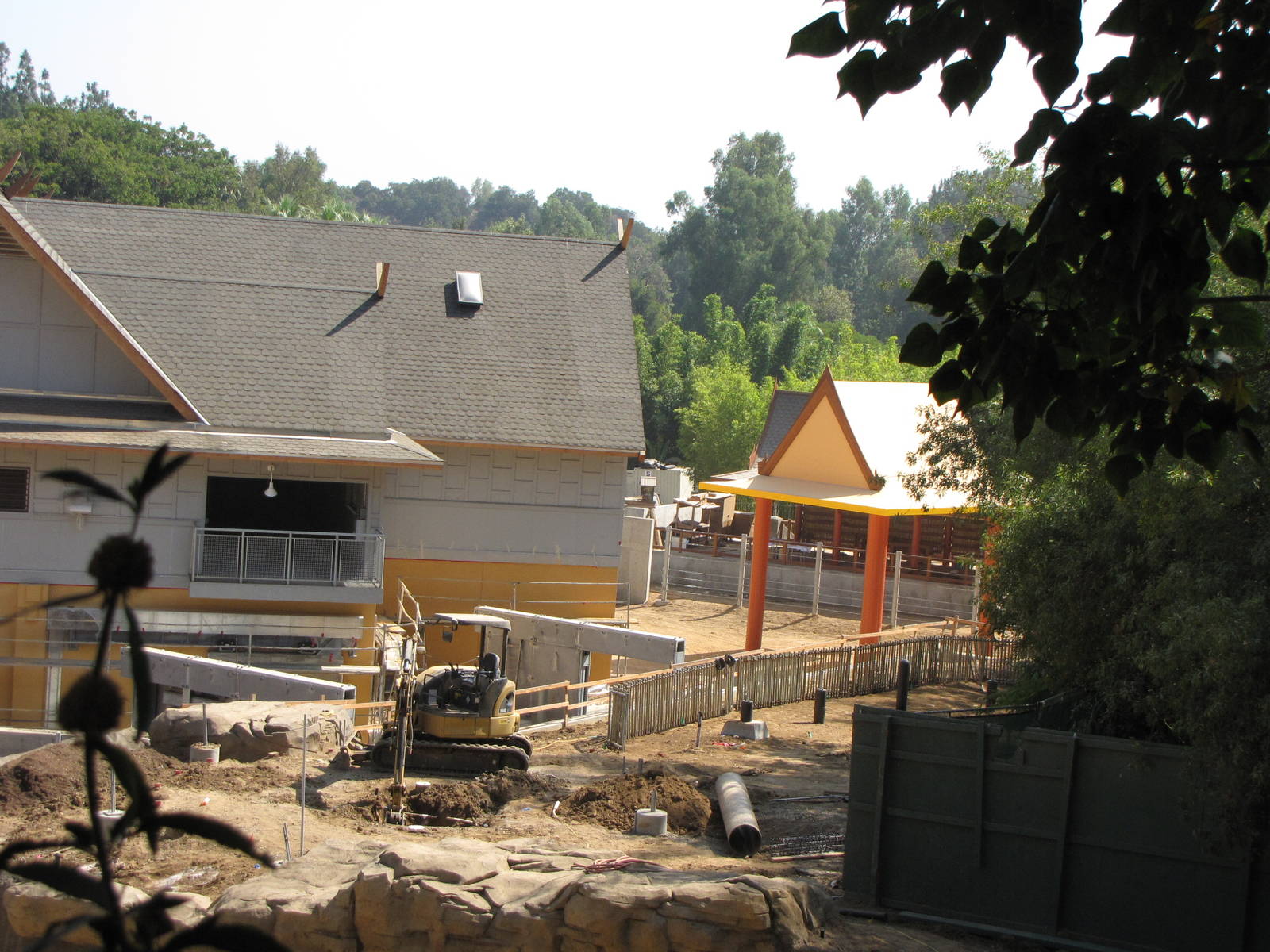 Elephants of Asia Construction Site - October 3, 2010